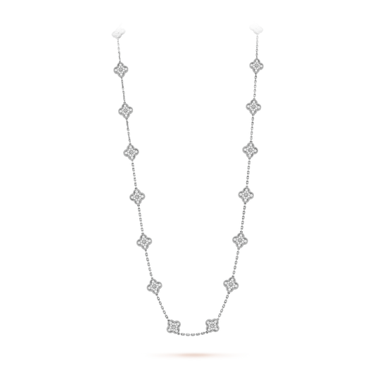 18K Vintage Alhambra 20 Motifs Long Necklace