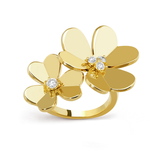 18K Frivole Between the Finger Ring