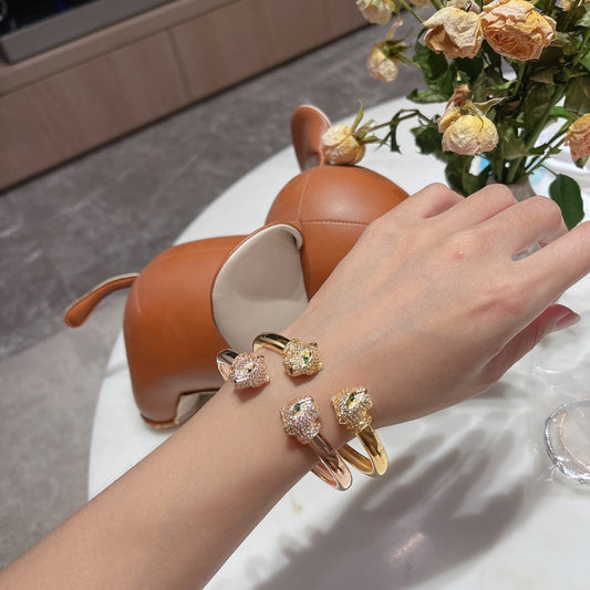 18K Panth̬re De Bracelet