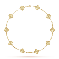 18K Vintage Alhambra 10 Motifs Necklace