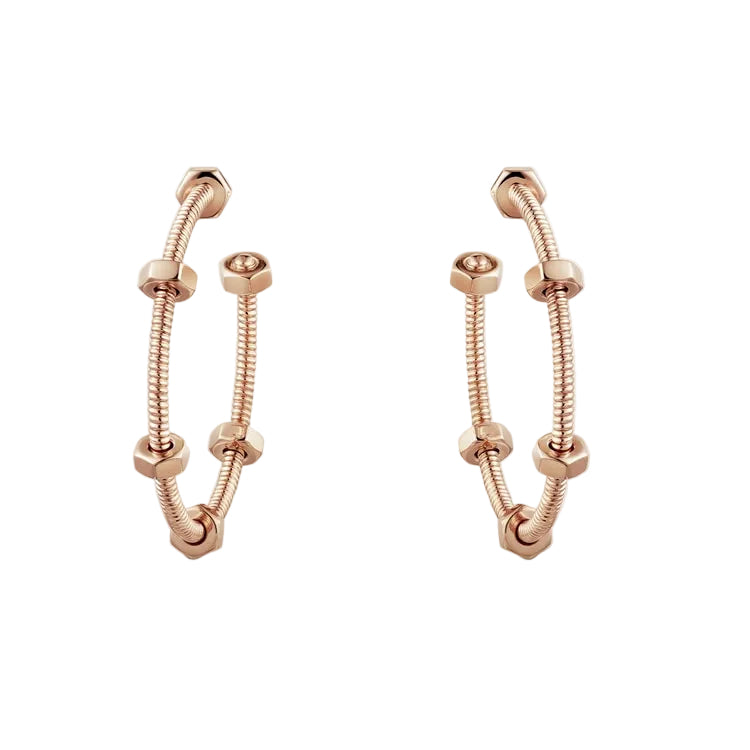 18K Ecrou De Earrings