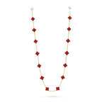 18K Vintage Alhambra 20 Motifs Long Necklace