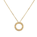 18K Love Diamond-Paved Necklace
