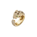 18K Panth̬re De Diamond Ring