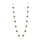 18K Vintage Alhambra 20 Motifs Long Necklace