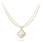 18K Magic Alhambra One Motif Pearl Necklace