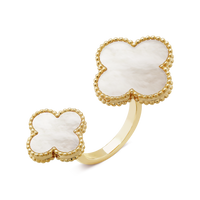 18K Magic Alhambra Pearls Ring