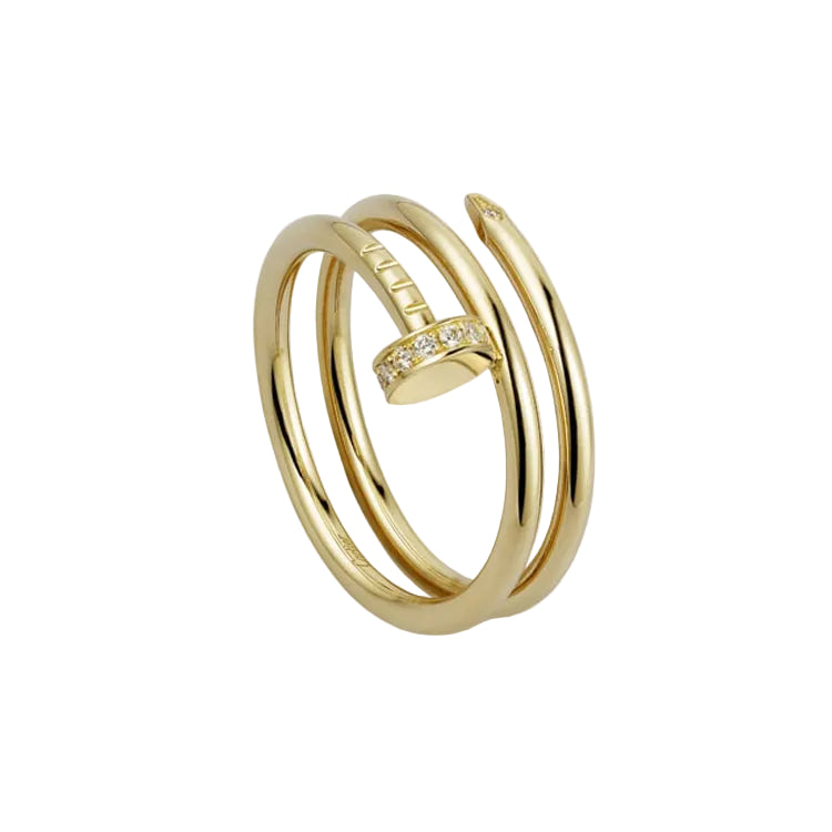 18K Juste Un Clou Diamond Ring