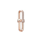 18K T HardWear Large Link Diamonds Earrings