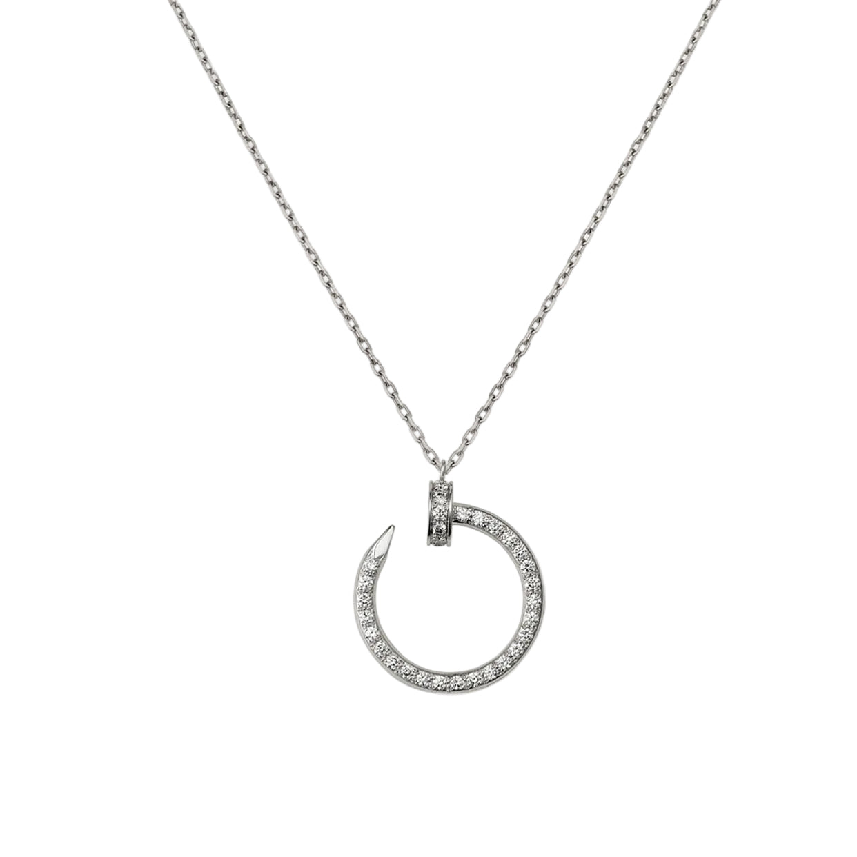 18K Juste Un Clou Diamonds Necklace