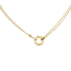 18K Love Diamond Necklace