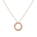 18K Love Diamond-Paved Necklace