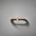 18K T Diamond Wire Ring