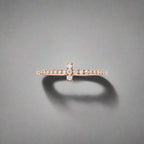 18K T Diamond Wire Ring