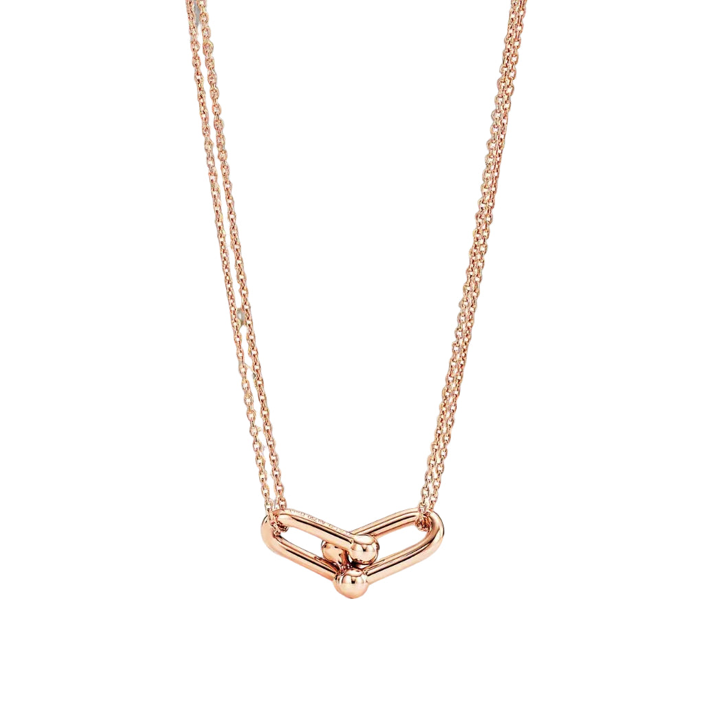 18K T HardWear Double Link Necklace