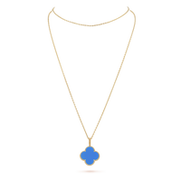18K Magic Alhambra Agate Necklace