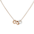 18K Love 6 Diamonds Necklace