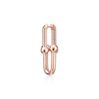 18K T HardWear Large Link Diamonds Earrings
