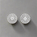 18K T Soleste Diamonds White Gold Earrings