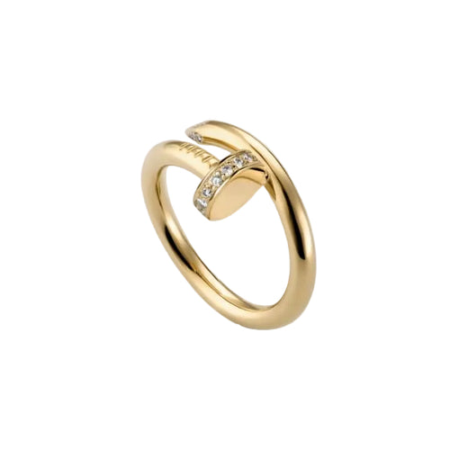 18K Juste Un Clou Diamonds Ring