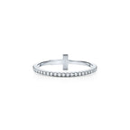 18K T Diamond Wire Ring