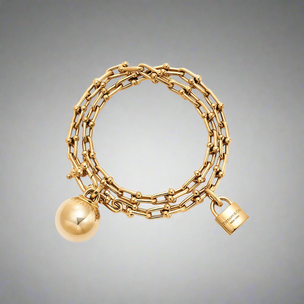 18K T HardWear Small Wrap Bracelet