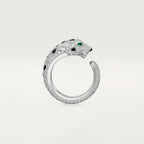 18K Panth̬re De Diamond Ring
