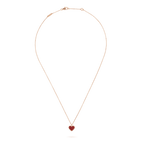 18K Sweet Alhambra Heart Pendant Necklace