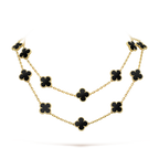 18K Vintage Alhambra 20 Motifs Long Necklace