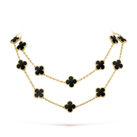 18K Vintage Alhambra 20 Motifs Long Necklace