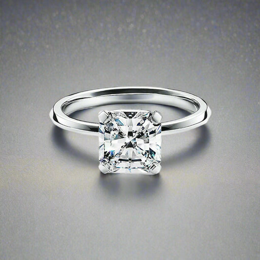 18K T True Engagement Ring