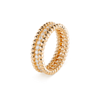 18K Perl̩e Diamonds Ring