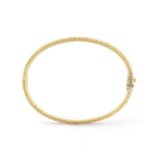 18K Perl̩e Diamonds One Row Bracelet