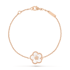 18K Lucky Spring Plum Blossom Bracelet