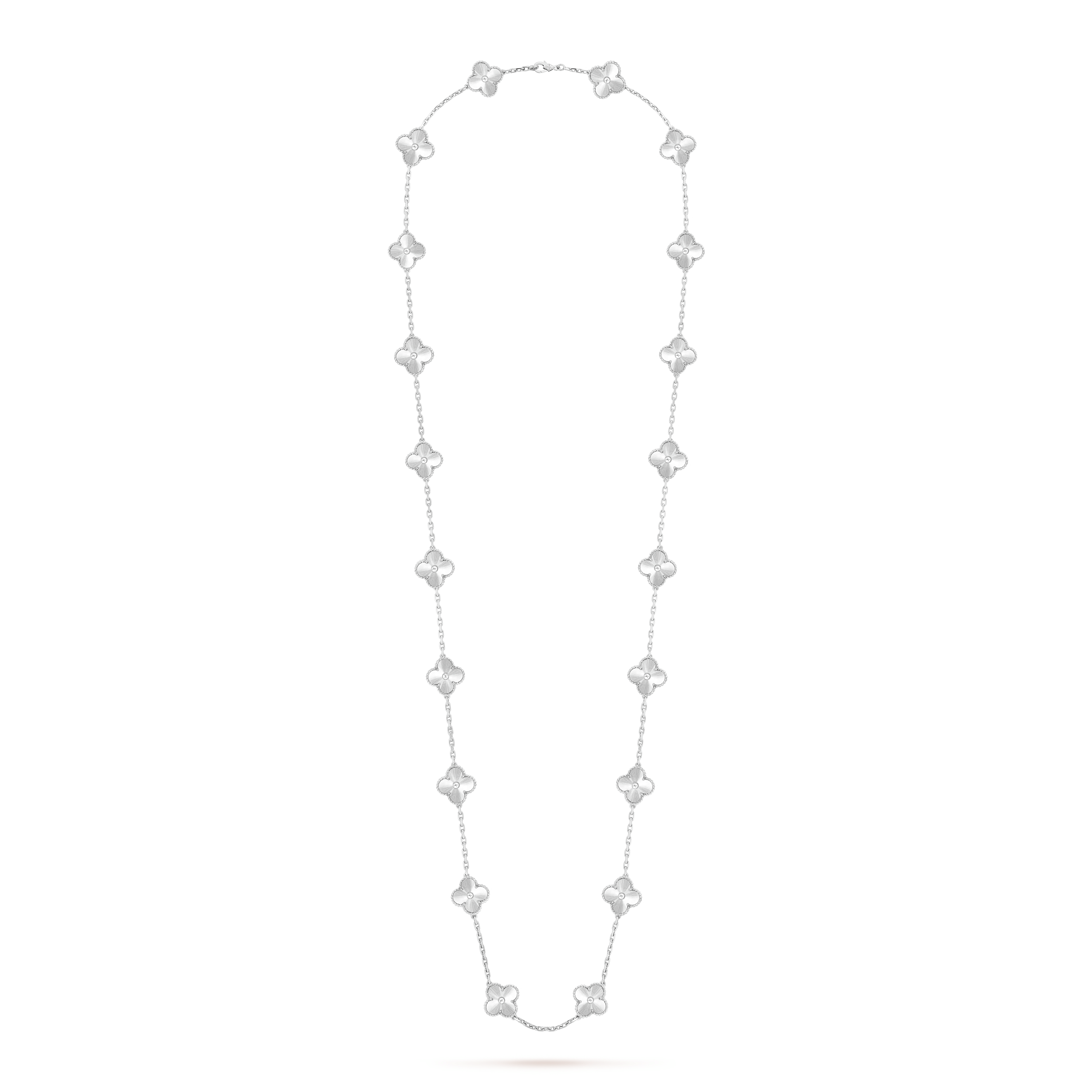 18K Vintage Alhambra 20 Motifs Long Necklace