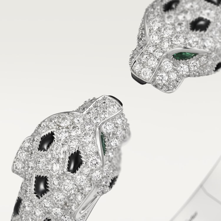 18K Panth̬re De Diamond Bracelet