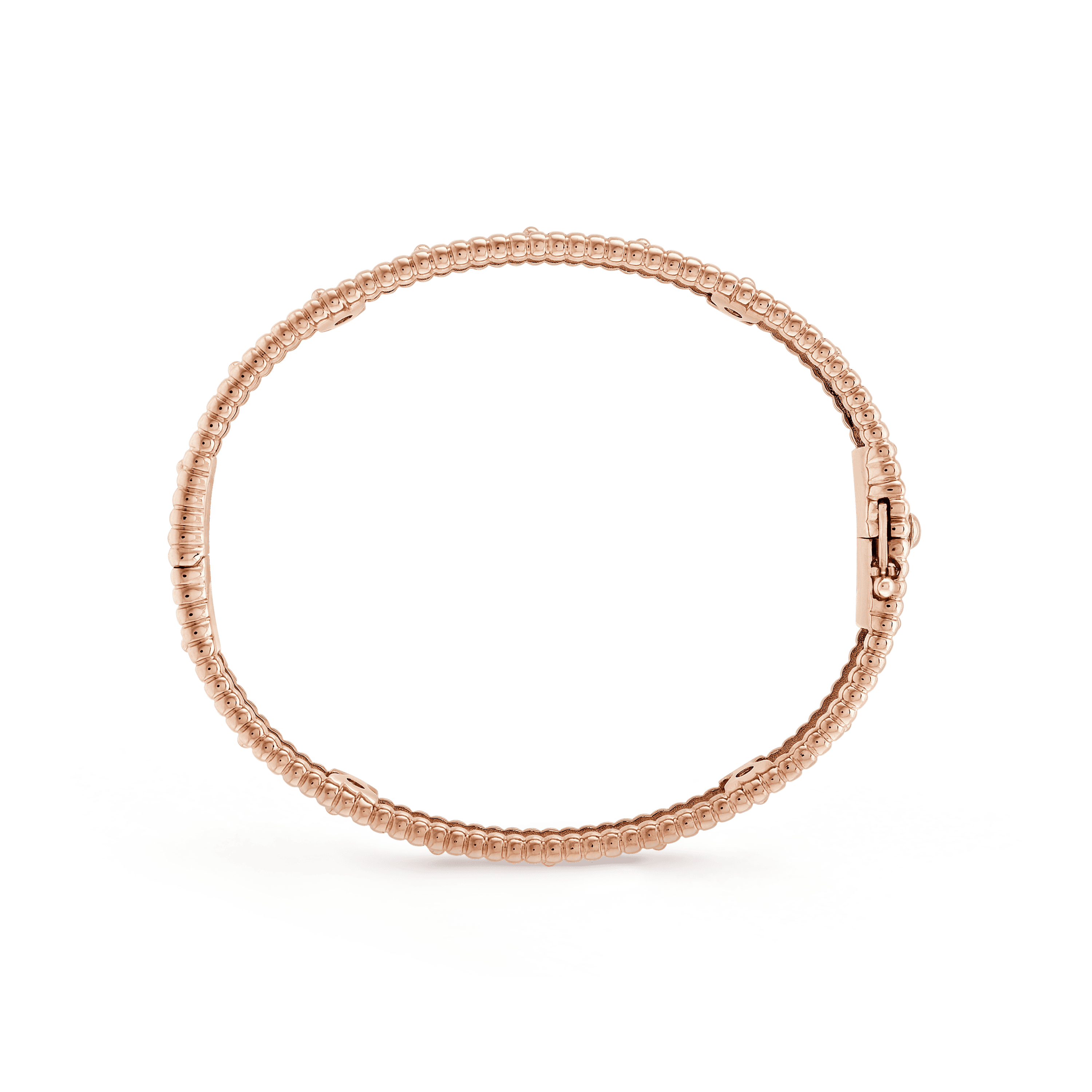 18K Perl̩e Clovers Bracelet