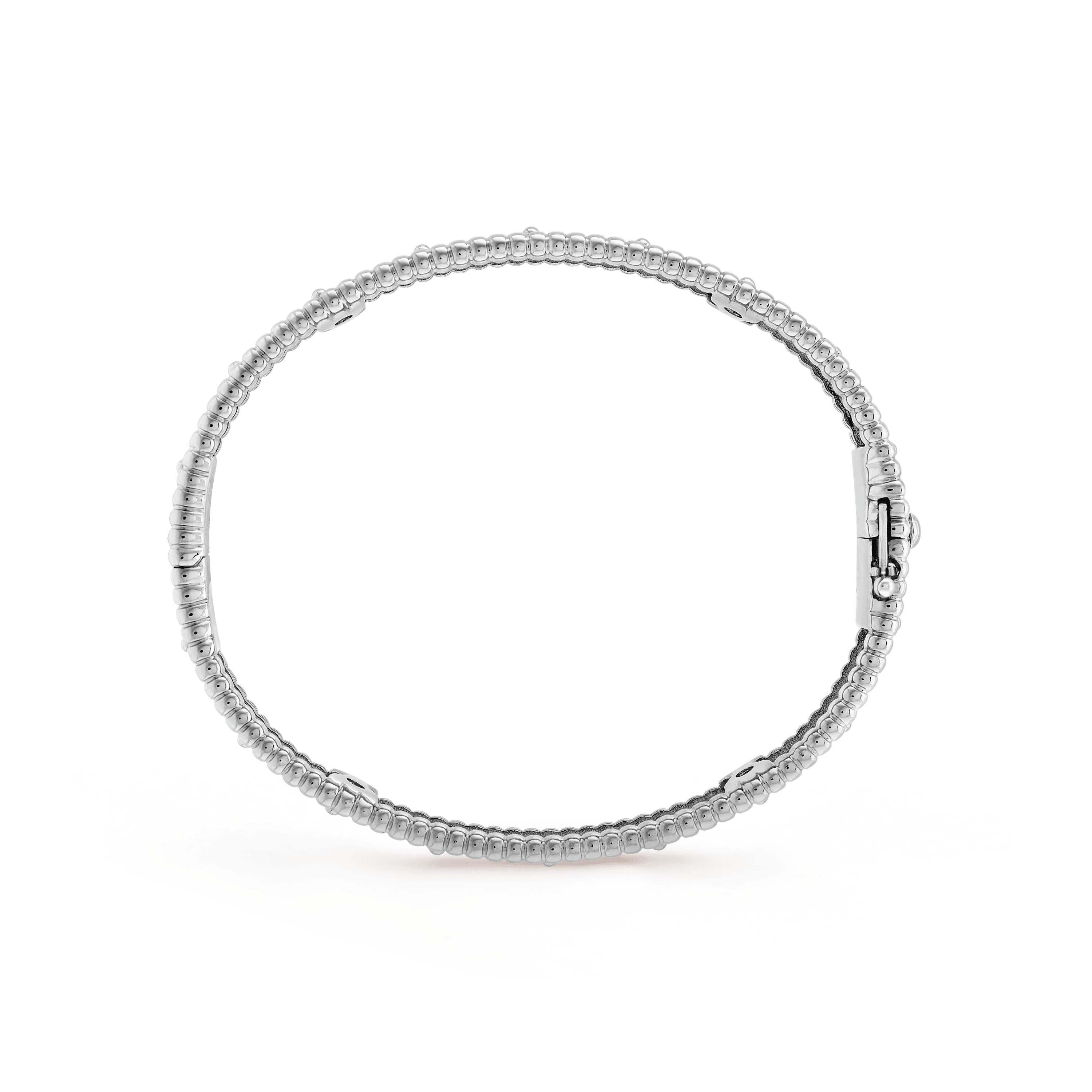 18K Perl̩e Clovers Bracelet