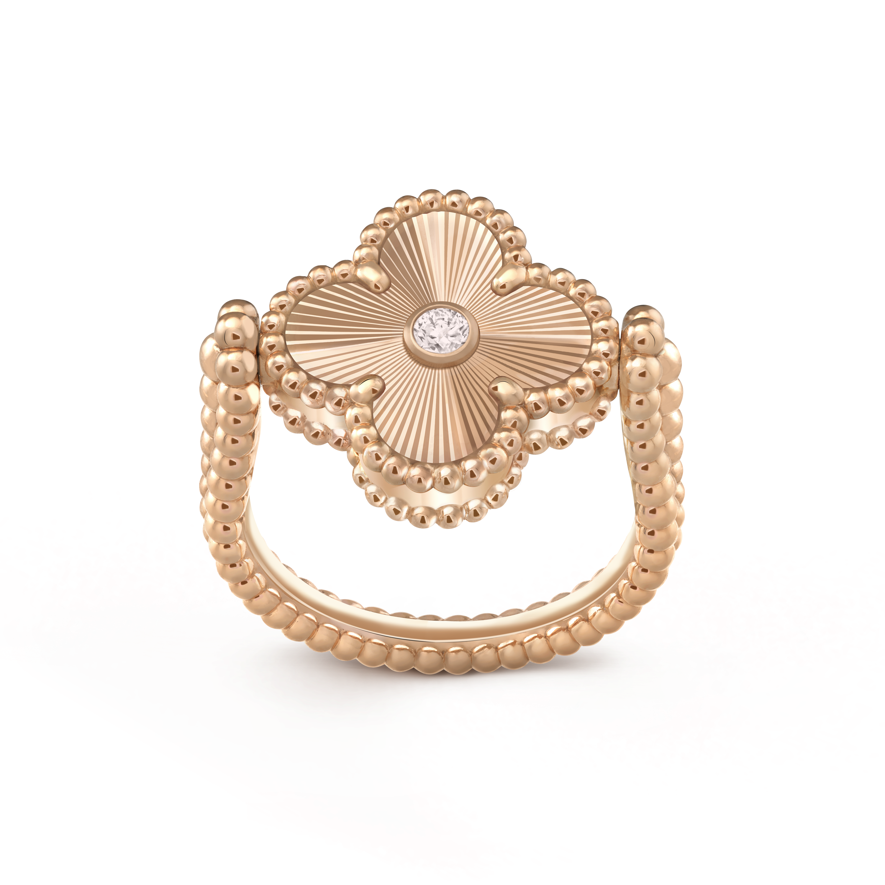 18K Vintage Alhambra Reversible Ring