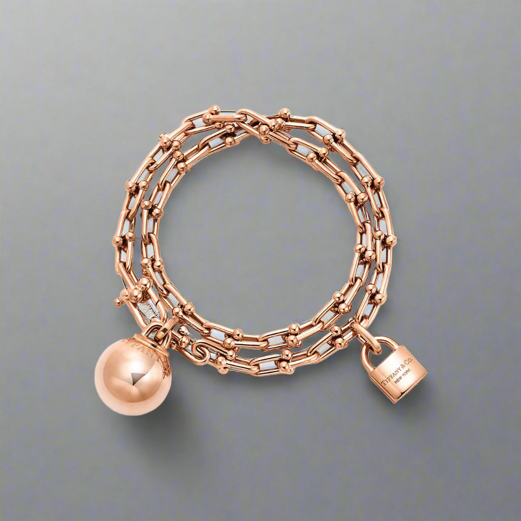 18K T HardWear Small Wrap Bracelet