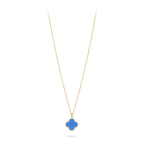 18K Magic Alhambra Agate Clover Necklace