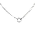 18K Love 2 Diamonds Necklace