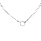 18K Love 2 Diamonds Necklace