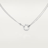 18K Love 2 Diamonds Necklace