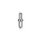 18K T HardWear Large Link Diamonds Earrings