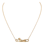 18K Panth̬re De Diamond Necklace