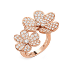 18K Frivole Between the Finger Ring