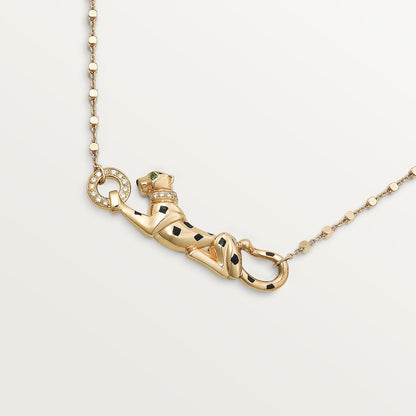 18K Panth̬re De Diamond Necklace