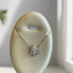 18K Two Butterfly Necklace
