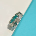 18K White Gold Victoria Vine Ring